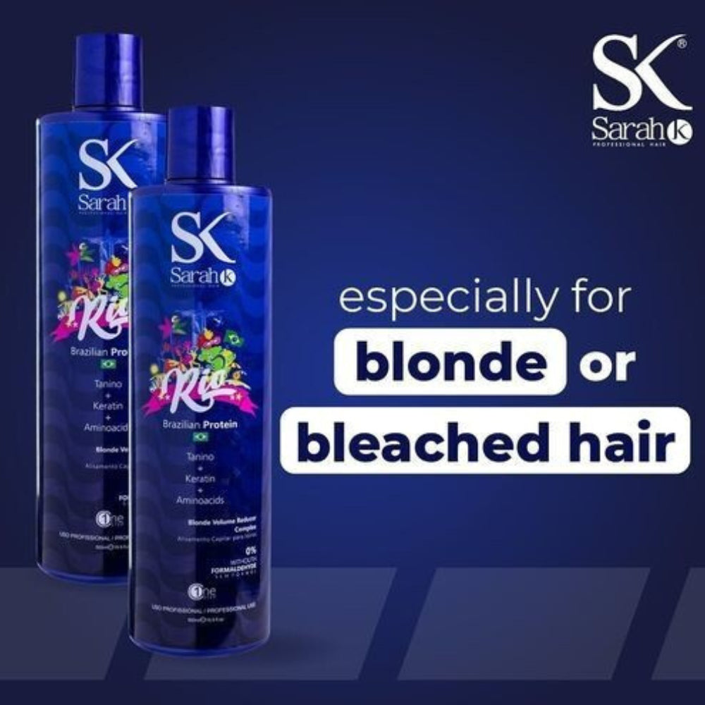 Sarah K Rio Conditioner 500ml – Blonde & Bleached Hair with Cupuaçu Butter, available at E11Store UAE
