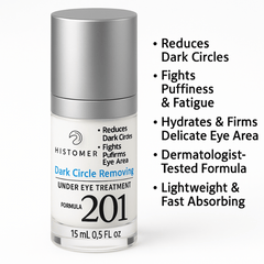 Histomer Formula 201 Dark Circle Removing Under Eye Treatment Bottle – 15ml