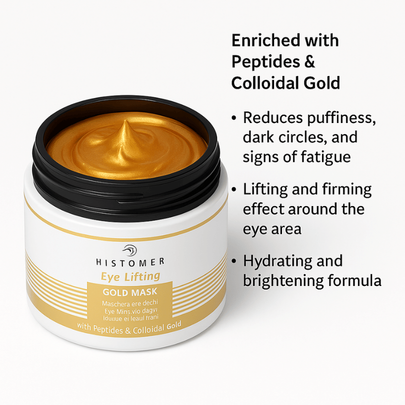 Histomer Eye Life Golden Code Eye Mask – Gold Lifting Eye Treatment with Peptides and Colloidal Gold