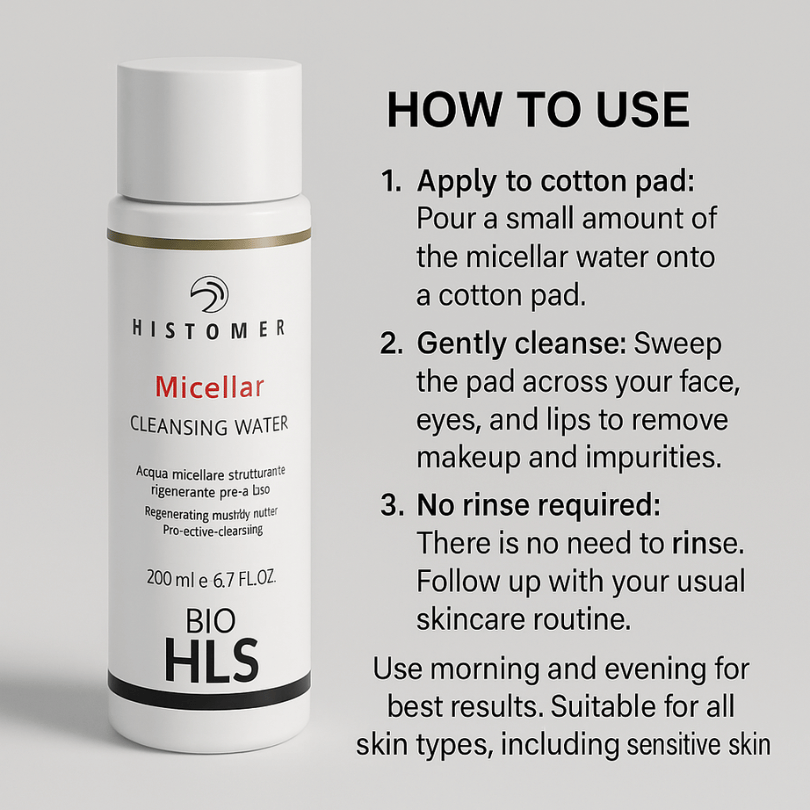 BIO HLS Micellar Cleansing Water – 200ml | Refreshing Makeup Remover & Skin Purifier - E11 Store