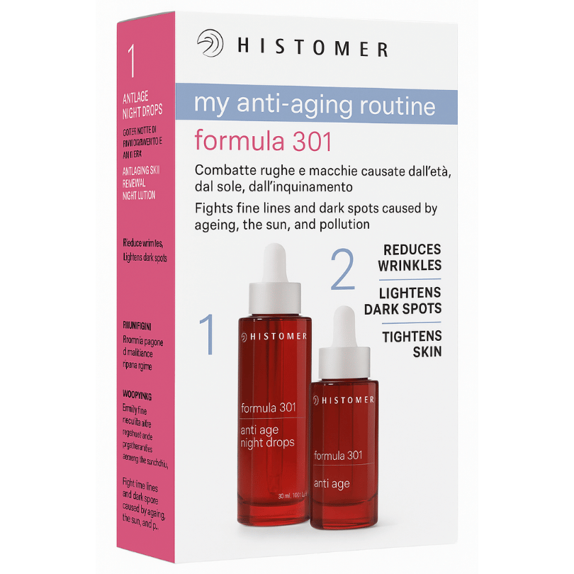 Formula 301 Anti - Age Day & Night Drops Kit – Purifying Treatment for Oily & Impure Skin - E11 Store