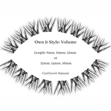 Own it Style: Volume - Curl type: Extra