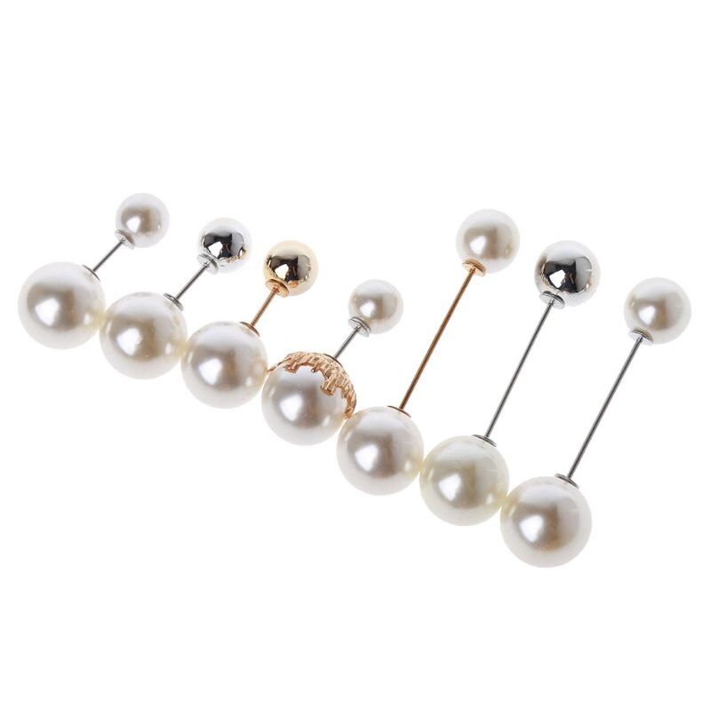 Faux Pearl Brooch Pins For Sweater, Shawl, Clip Dress, Cardigan Collar - E11 Store