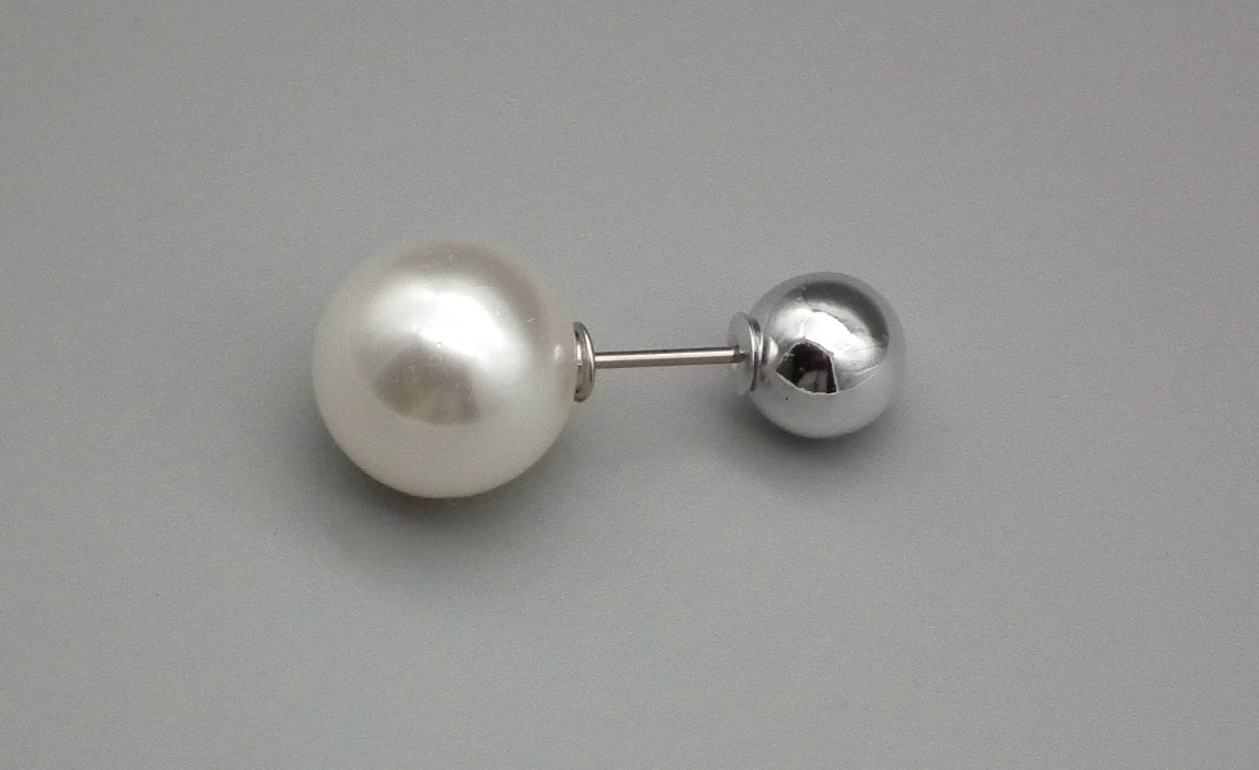 Faux Pearl Brooch Pins For Sweater, Shawl, Clip Dress, Cardigan Collar